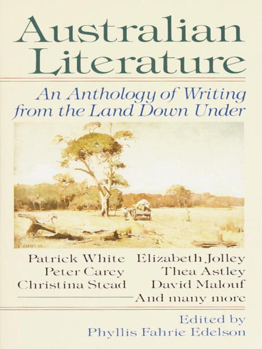 Cover image for Australian Literature